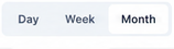 Day, Week, and Month view selector.