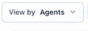 View by selector set to Agents.