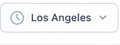 Timezone selector set to Los Angeles.